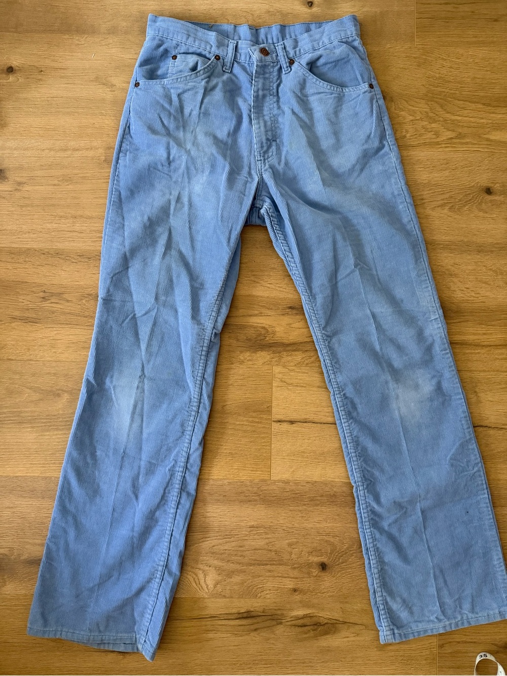 Roebucks Vintage Light Blue Corduroy Pants – Classic